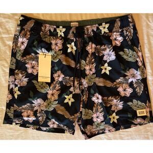NWT Scotch & Soda Amsterdam Men’s XL Floral Swim Trunks Flower AOP $78 MSRP